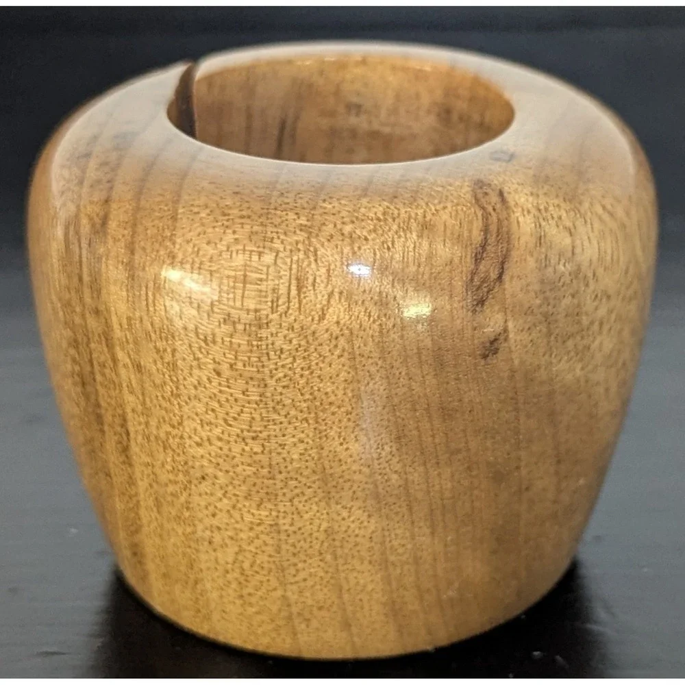 The Wooden Nickel Myrtlewood Votive Candle Holder Port Oreford Oregon